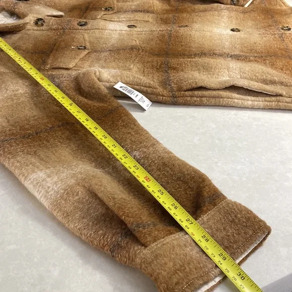 New Wilfred Free The Ganna Shirt Jacket Size XL COLOUR Elaine WLDWD BROWN⭐️⭐️⭐️ - Picture 7 of 17